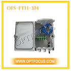 24 Fibers 3 Cable Ports Fiber Termination Box For Outdoor Mechanical Seal