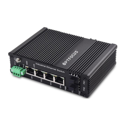 4.5kg porti di fibra ottica del commutatore 20W 10Gbps 24 con la stalla