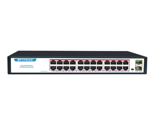potere interno RJ-45 del commutatore di Ethernet della rete di potere di 370W PoE Mbps 1000